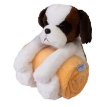 Babymatex Detská deka Carol s plyšákom pes, 85 x 100 cm