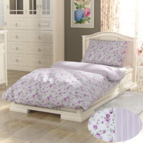 Kvalitex Bavlnené obliečky Provence Viento ružová, 240 x 200 cm, 2 ks 70 x 90 cm
