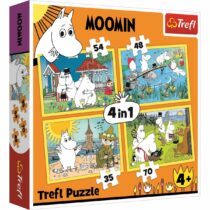 TREFL Mumínci 4v1 35,48,54,70 dielov puzzle