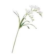 Umelá kvetina Frézia biela, 57 cm
